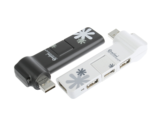 Illustration for article titled Brando USB Hub, For Plugging Every Which Way